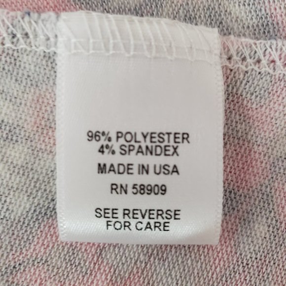 Nurture Soft Stretchy Poly Knit Print Dress M - Picture 9 of 10